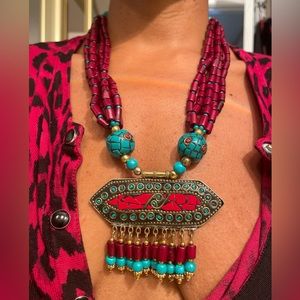 Native American Bohemian Necklace